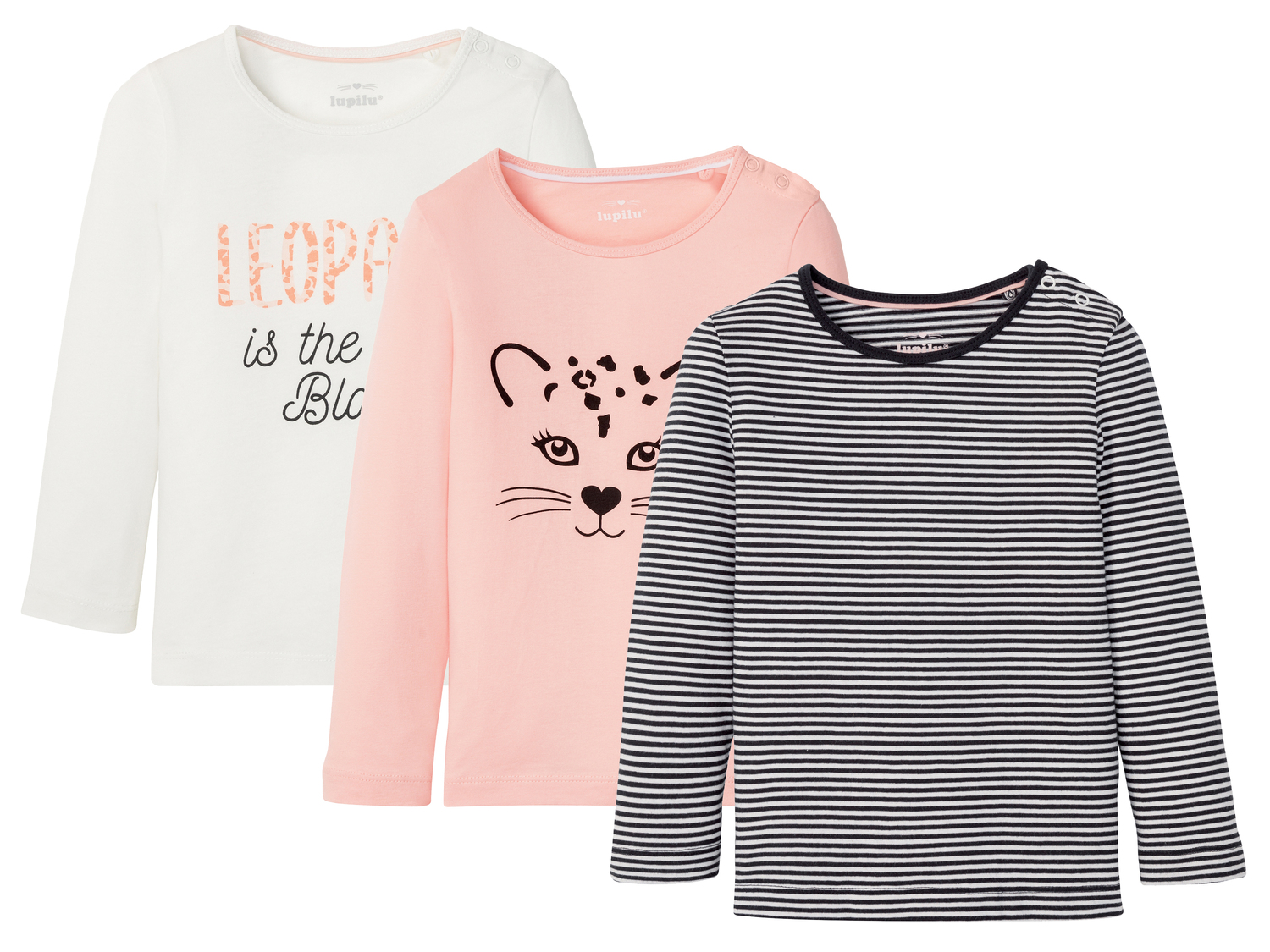 Maglia per bambini Lupilu, prezzo 7.99 €
3 pezzi - Misure: 1-6 anni
Taglie ...