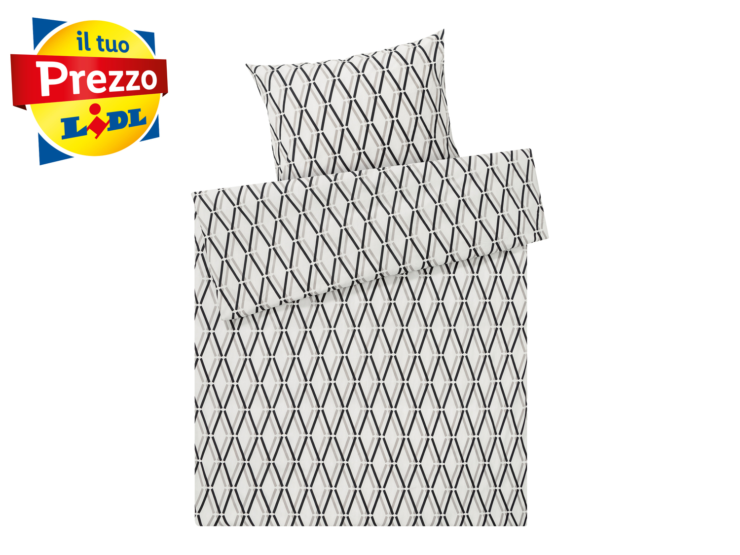 Parure copripiumino singolo Meradiso, prezzo 9.99 €
- Puro cotone
- 50 ...