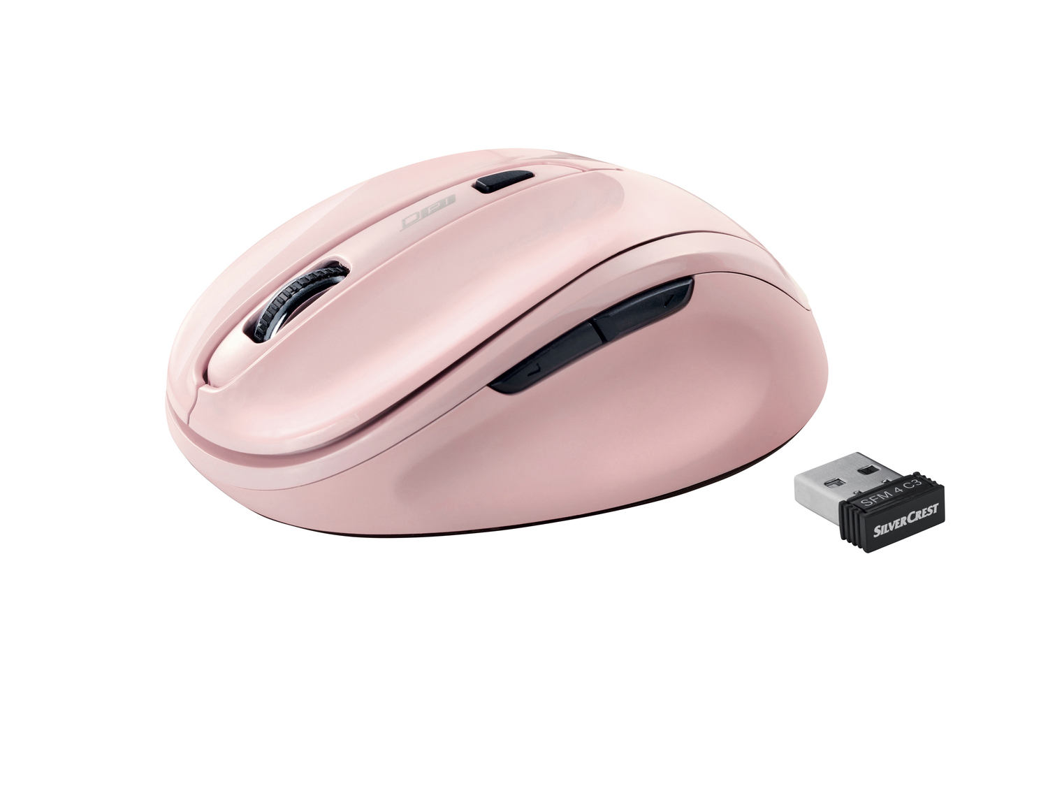 Mouse ottico senza fili Silvercrest, prezzo 7.99 €
- Con ricevitore USB ...