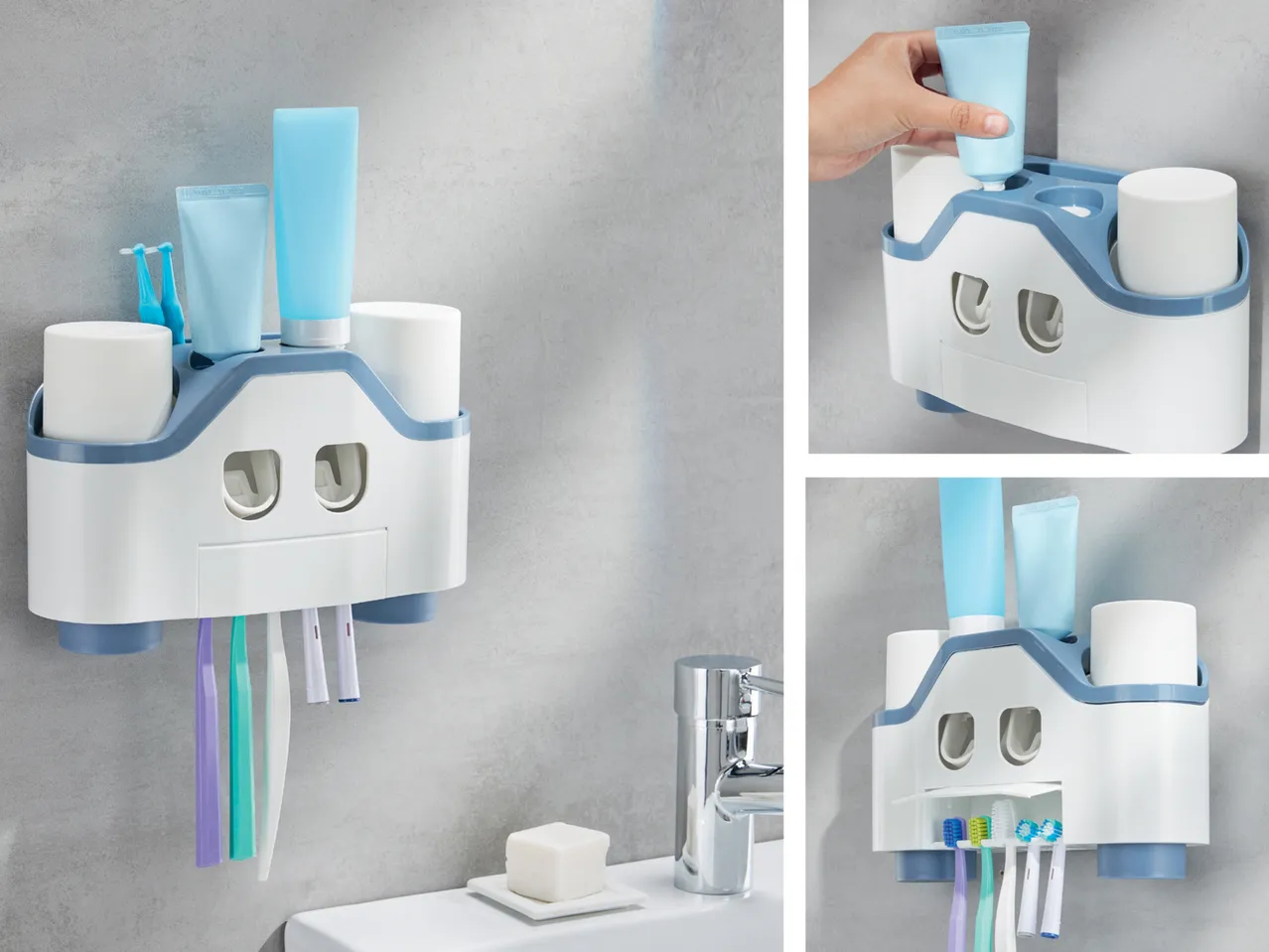 Dispenser per dentifricio , prezzo 11.99 EUR
Dispenser per dentifricio
- Con vano ...
