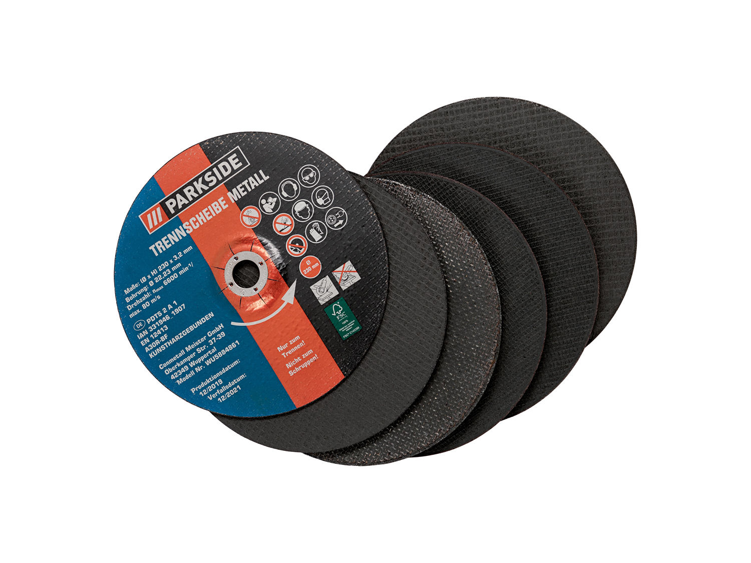 Set mole da taglio/abrasione o mola diamantata Parkside, prezzo 5.99 € ...
