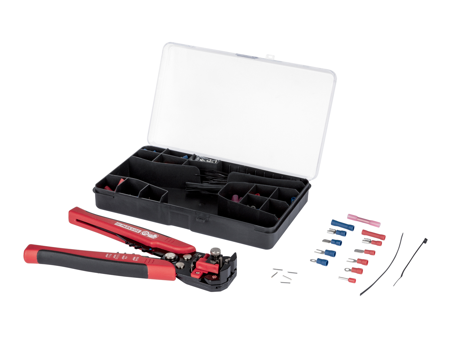 Set pinza crimpatrice Parkside, prezzo 9.99 €
231 pezzi
Caratteristiche
- ...