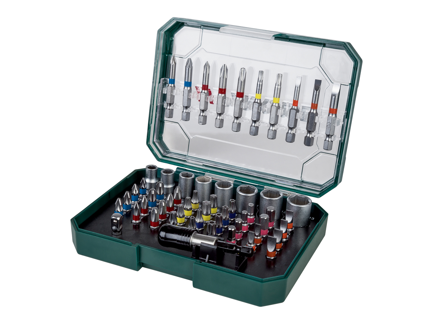 Set bit Parkside, prezzo 9.99 €
56 o 71 pezzi
Caratteristiche
- VPA-5891