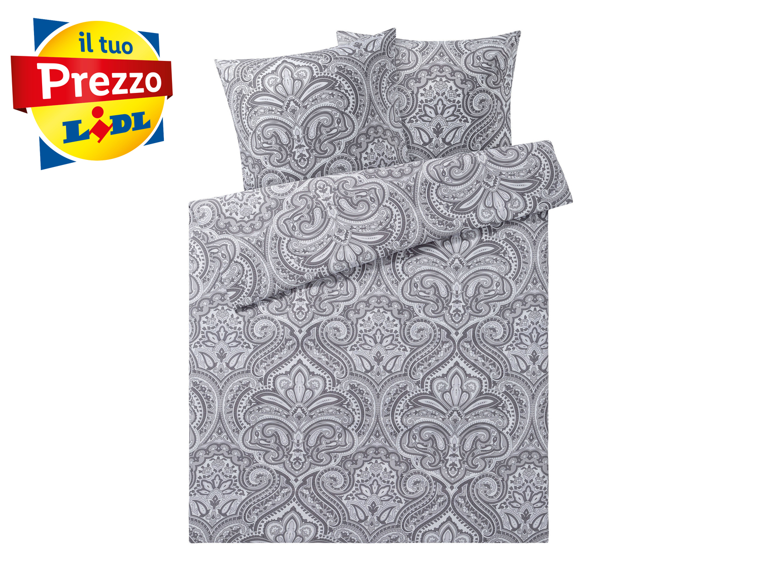 Parure copripiumino matrimoniale Meradiso, prezzo 11.99 €
- Con cerniera
- ...