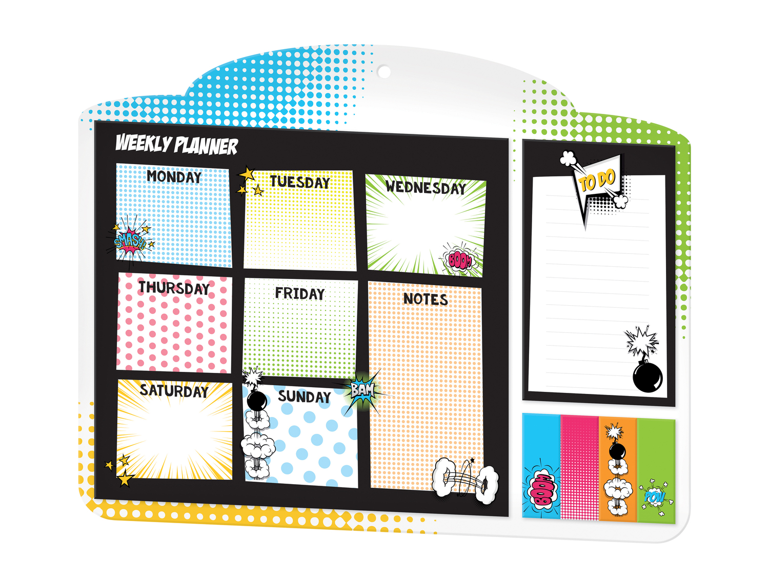 Calendario settimanale United Office, prezzo 2.49 €
- Con foro per appendere
Caratteristiche
...