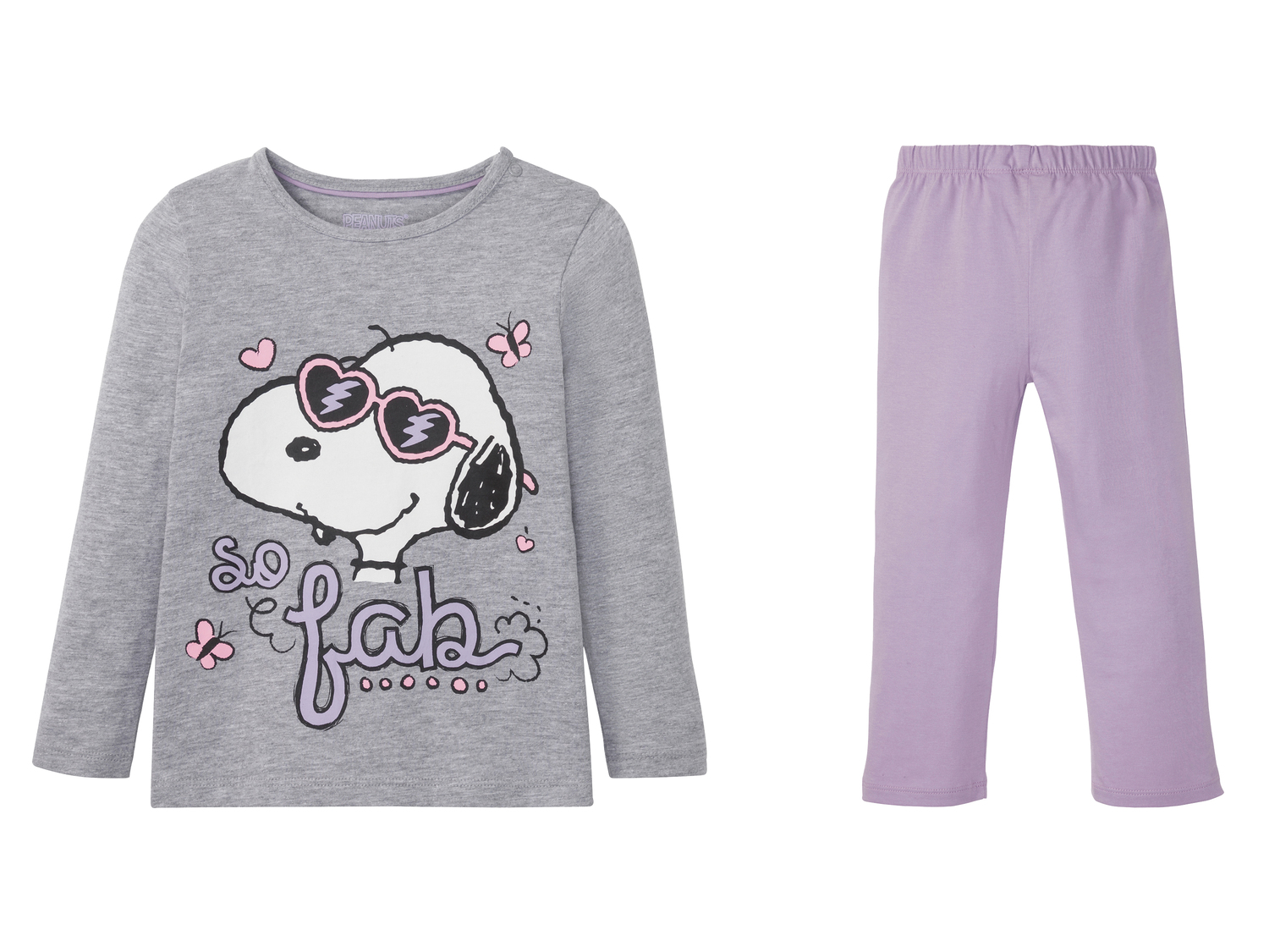 Pigiama da bambina Minnie, Paw Patrol, Snoopy , prezzo 7.99 €
Misure: ...