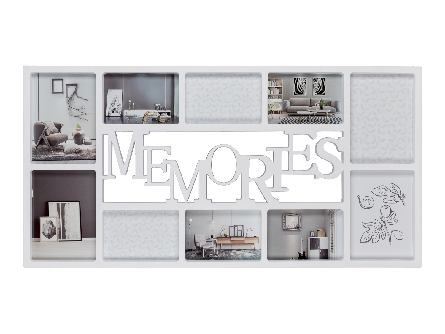 Cornice portafoto multipla Melinera, prezzo 7.99 €
- Per foto in formato
- ...