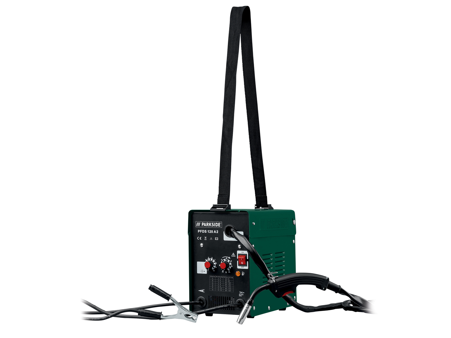Saldatrice elettrica a filo Parkside, prezzo 99.00 €
- Corrente di saldatura ...
