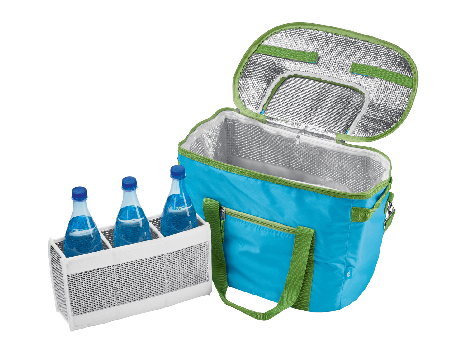 Borsa termica Crivit, prezzo 9.99 €
1 o 2 pezzi
- Organizer per bottiglie ...