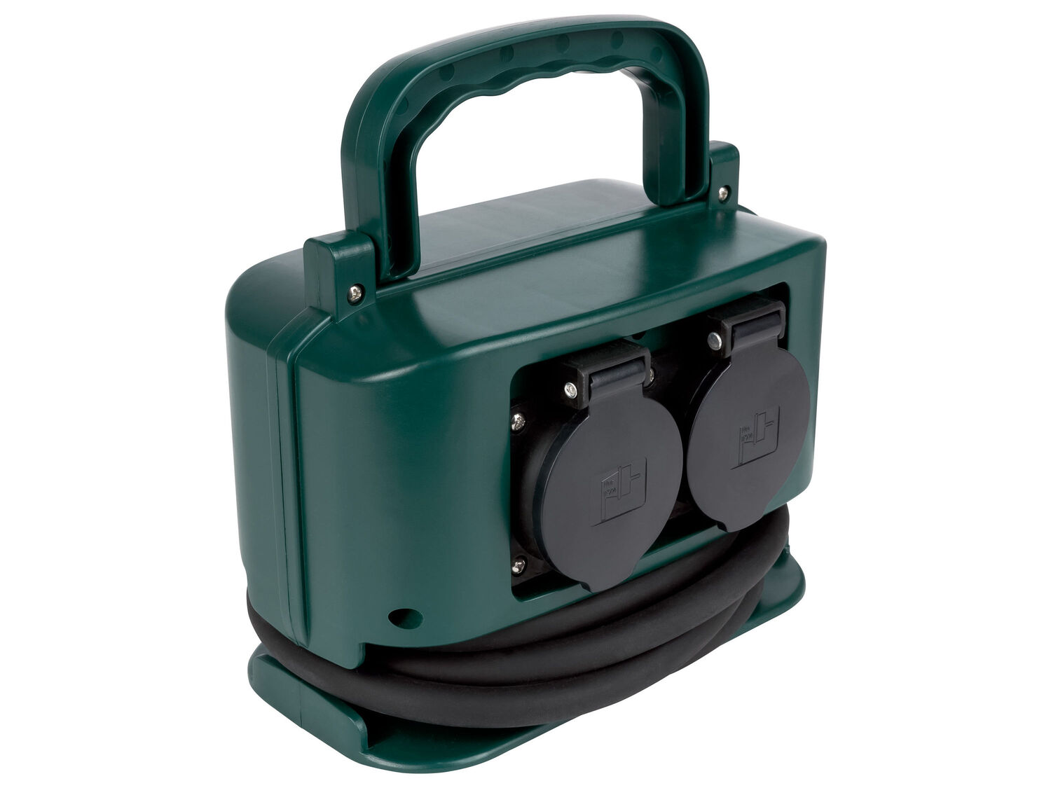Blocco multipresa Parkside, prezzo 12.99 &#8364; 
- 4 prese con coperchio ribaltabile ...