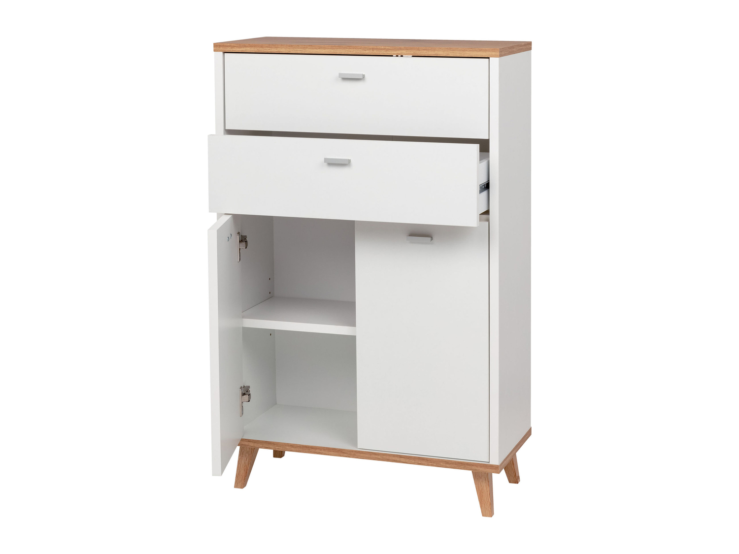 Mobiletto da bagno con 2 ante e 2 cassetti Livarno Living, prezzo 59.00 € 
- ...