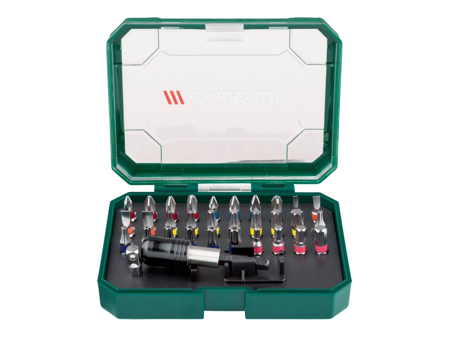 Set bit o set bit e chiavi a bussola Parkside, prezzo 9.99 €
32, 28 o 11 pezzi
Caratteristiche
- ...