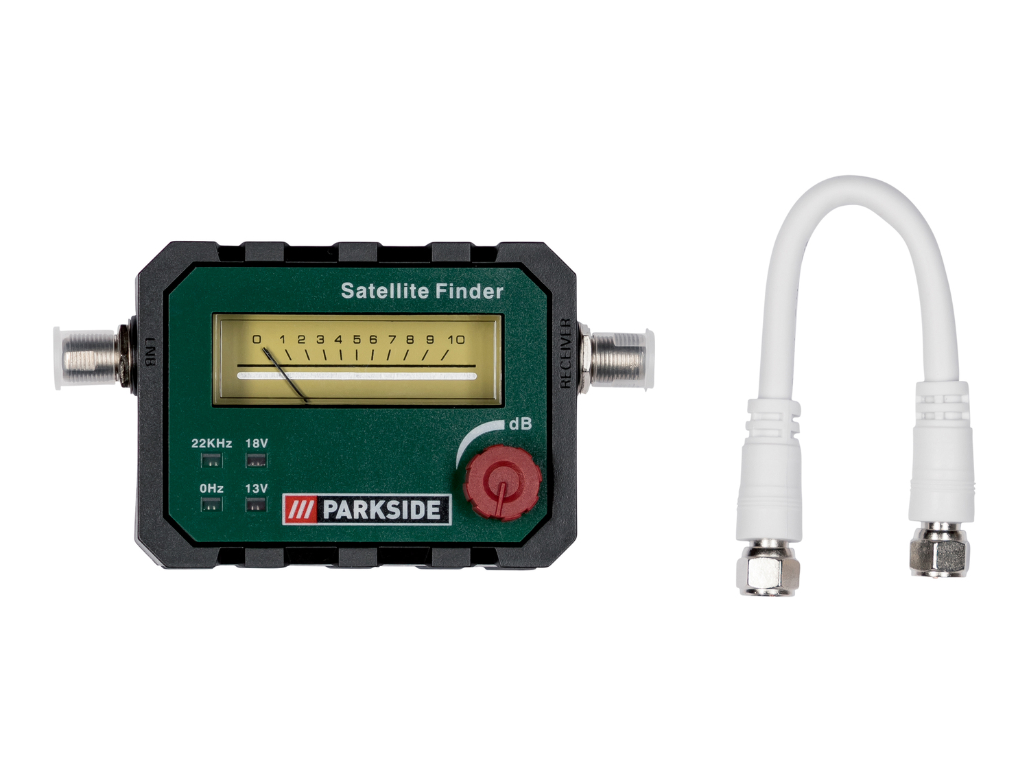 Tester elettrico di tensione senza contatto, cerca satellite o test per prese Parkside ...
