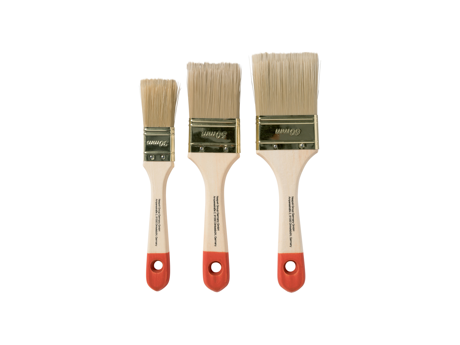 Set pennelli Parkside, prezzo 2.99 €
3 pezzi
Caratteristiche