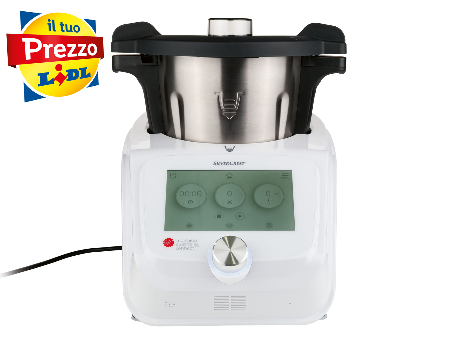 Robot da cucina multifunzione Monsieur Cuisine Connect Silvercrest, prezzo 349.00 ...