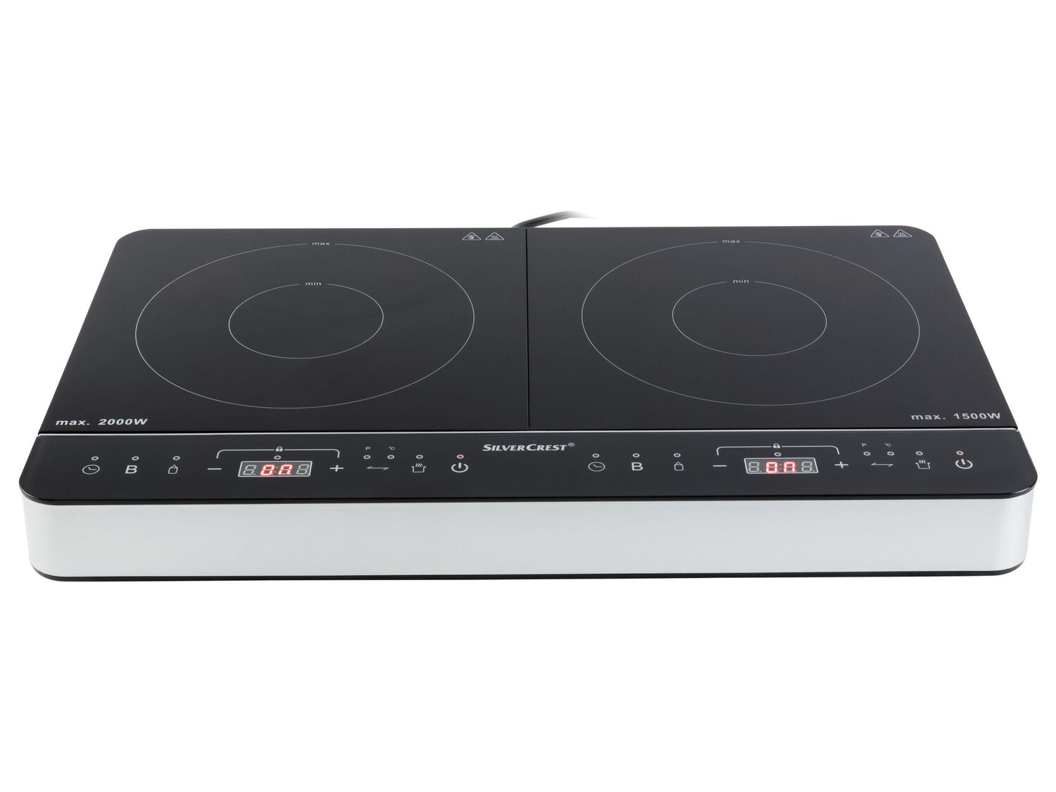 Doppia piastra ad induzione Silvercrest Kitchen Tools, prezzo 79.00 € ...