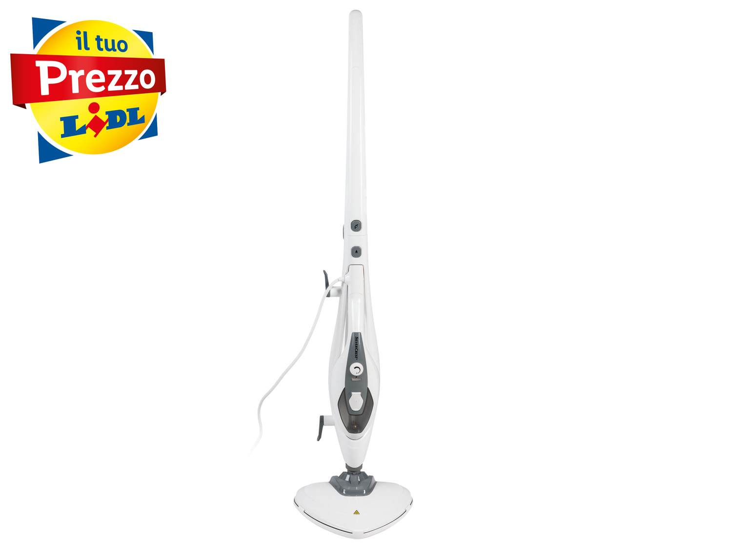 Scopa a vapore e pulitore manuale 2 in 1 Silvercrest, prezzo 39.99 €
- Forza ...