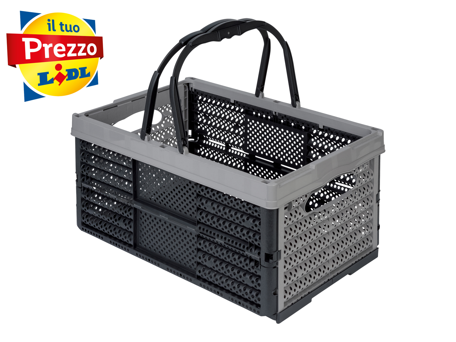 Cassetta pieghevole Pre-zero, prezzo 2.49 €
19 L
- Con plastica riciclata
Caratteristiche
- ...