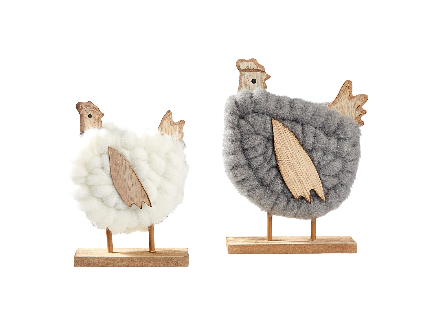 Decorazioni pasquali in legno e feltro Melinera, prezzo 2.99 €
Caratteristiche
...