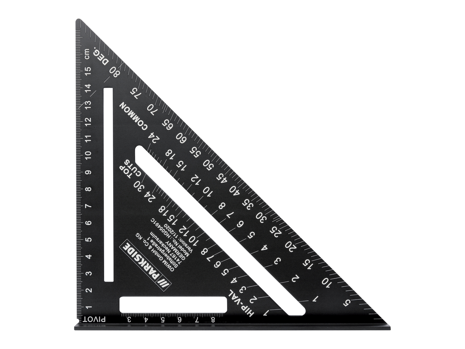 Righello multiangolo, scalimetro o squadra Parkside, prezzo 4.99 €
Caratteristiche
...