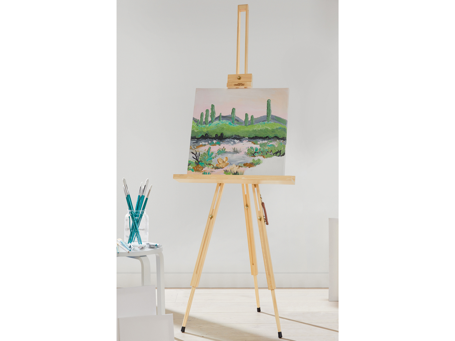 Set tela con telaio a cunei Crelando, prezzo 9.99 €
5 pezzi
- 100% cotone ...