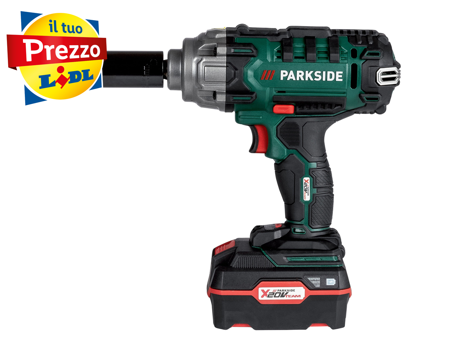 Avvitatore a percussione ricaricabile Parkside, X20VTeam, prezzo 59.00 €
- Numero ...