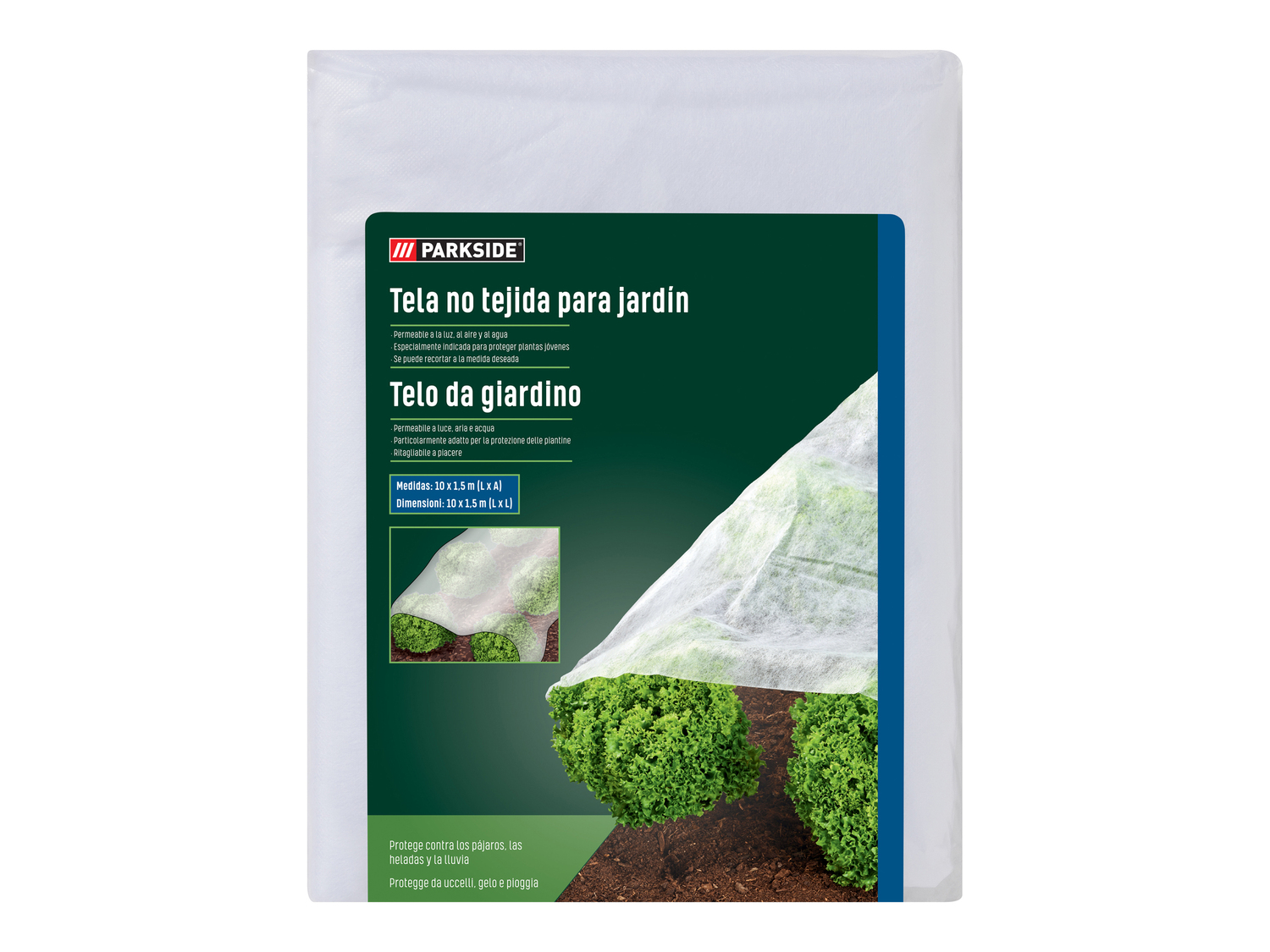 Telo pacciamante o da giardino Parkside, prezzo 2.99 €
- Ritagliabile ...