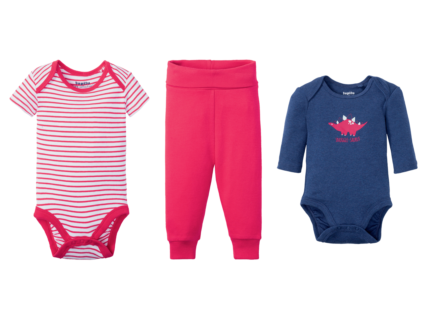 Coordinato per neonata Lupilu Pure Collection, prezzo 7.99 €
3 pezzi ...