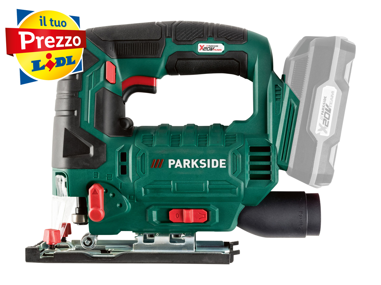 Seghetto a pendolo ricaricabile Parkside, X20VTeam, prezzo 29.99 €
Parkside ...
