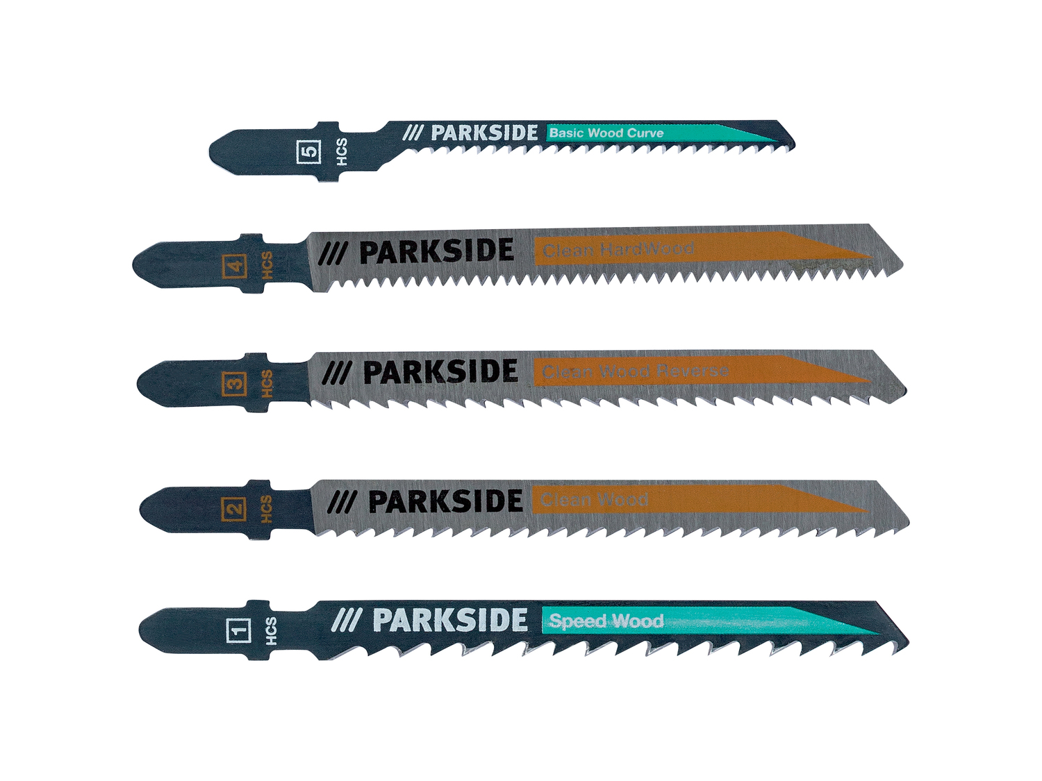 Set lame per seghetto a pendolo Parkside, prezzo 2.99 €
5 pezzi
Caratteristiche
...