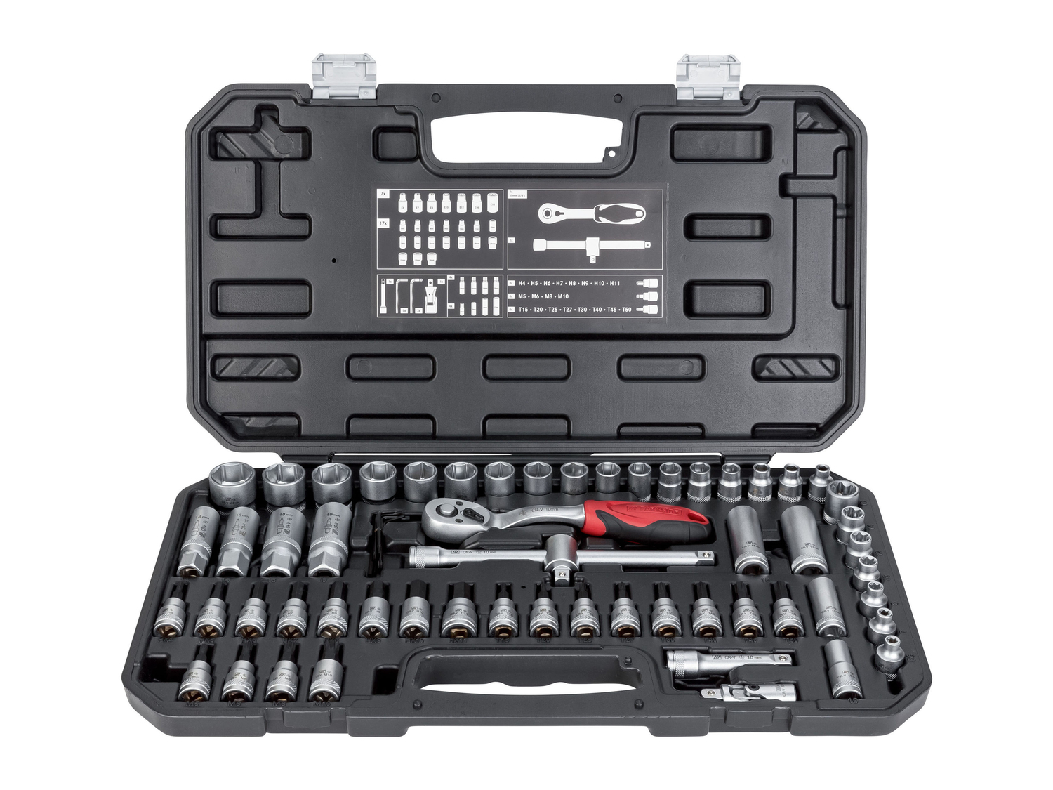 Set chiavi a bussola Parkside, prezzo 39.99 €
65 pezzi
Caratteristiche
- ...