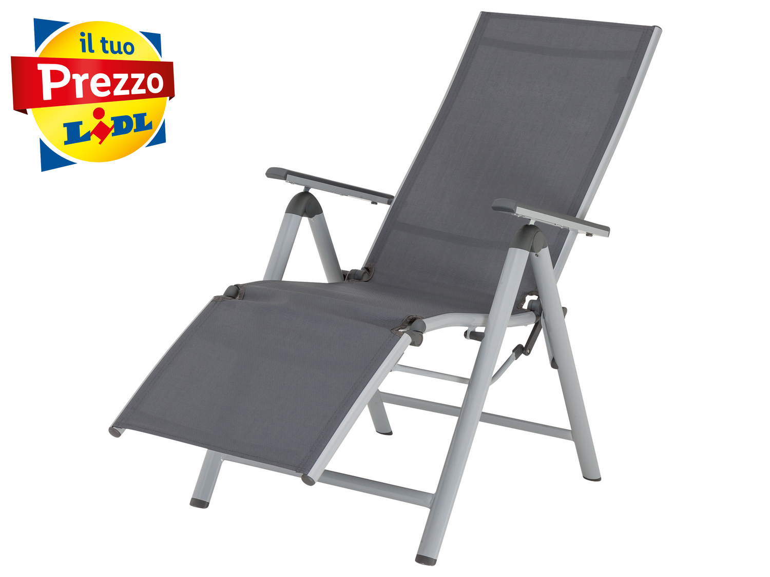 Sedia sdraio da giardino Florabest, prezzo 44.00 &#8364; 
- Regolabile in 7 ...