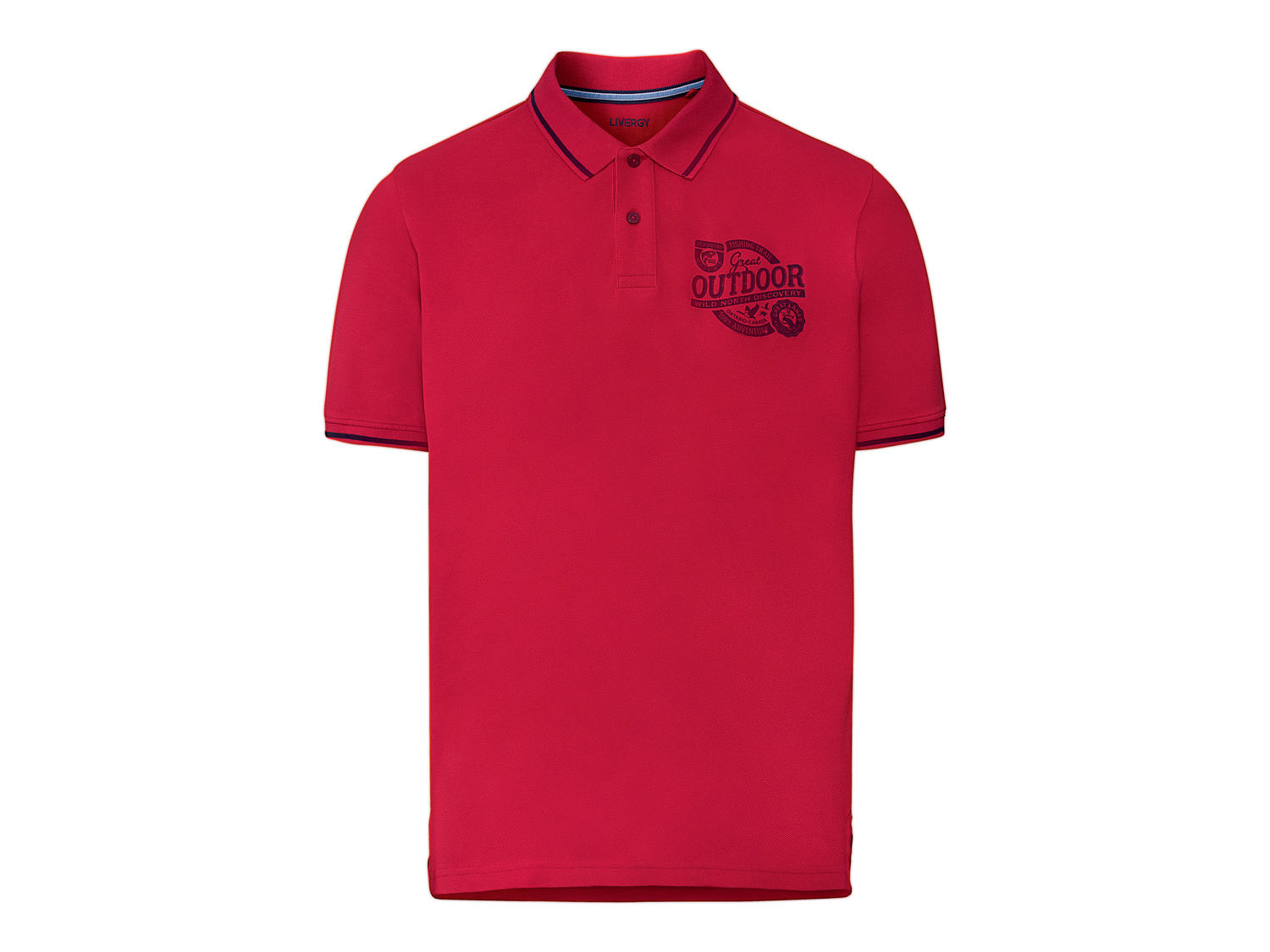 Polo da uomo Livergy, prezzo 5.99 &#8364; 
Misure: M-XXL 
- Puro cotone biologico
Prodotto ...