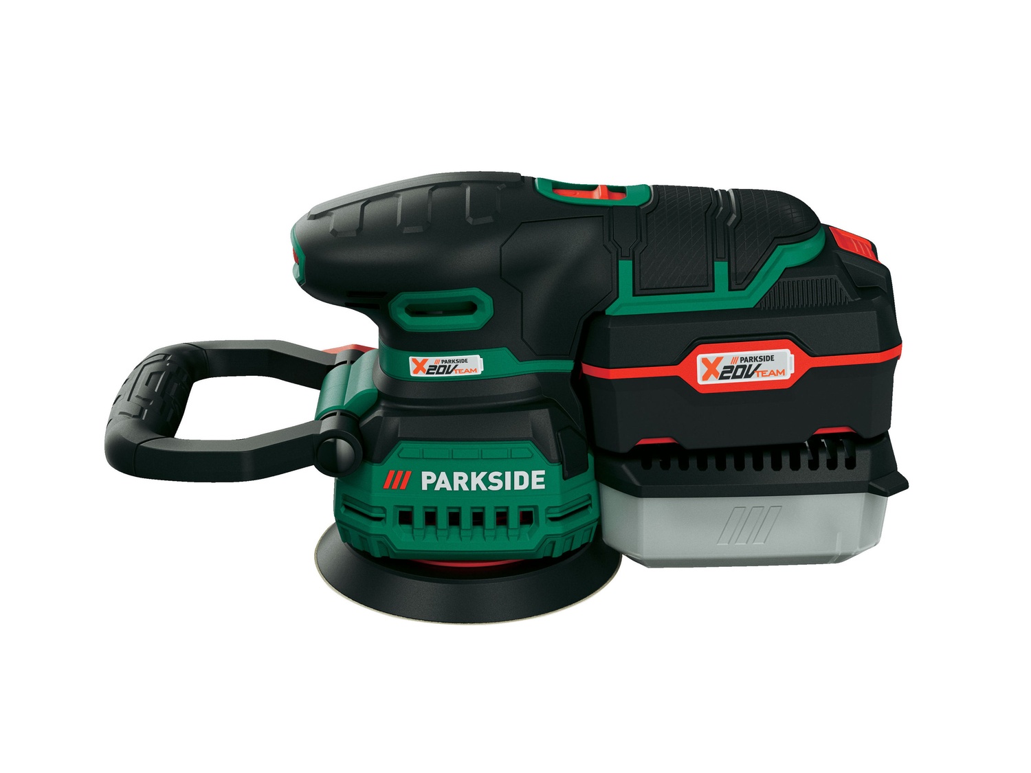 Smerigliatrice eccentrica ricaricabile Parkside, X20VTeam, prezzo 39.99 €
- ...