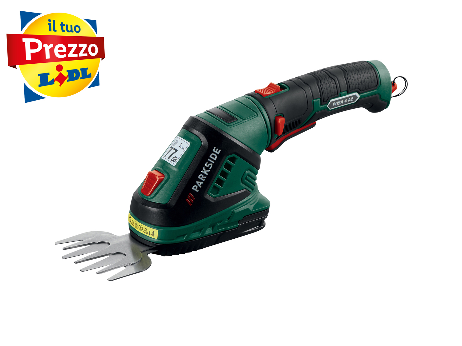 Cesoia ricaricabile per erba e cespugli Parkside PGSA 4 A2, prezzo 14.99 €
- ...