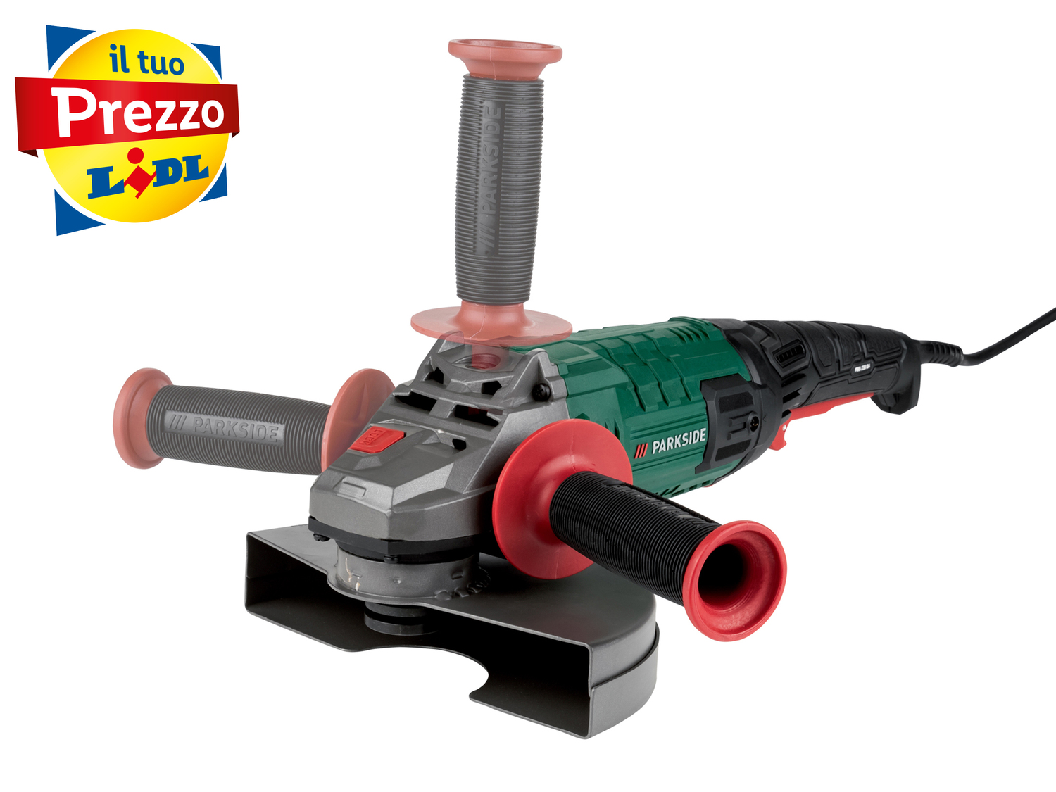Smerigliatrice angolare Parkside, prezzo 34.99 €
- Con impugnatura principale ...