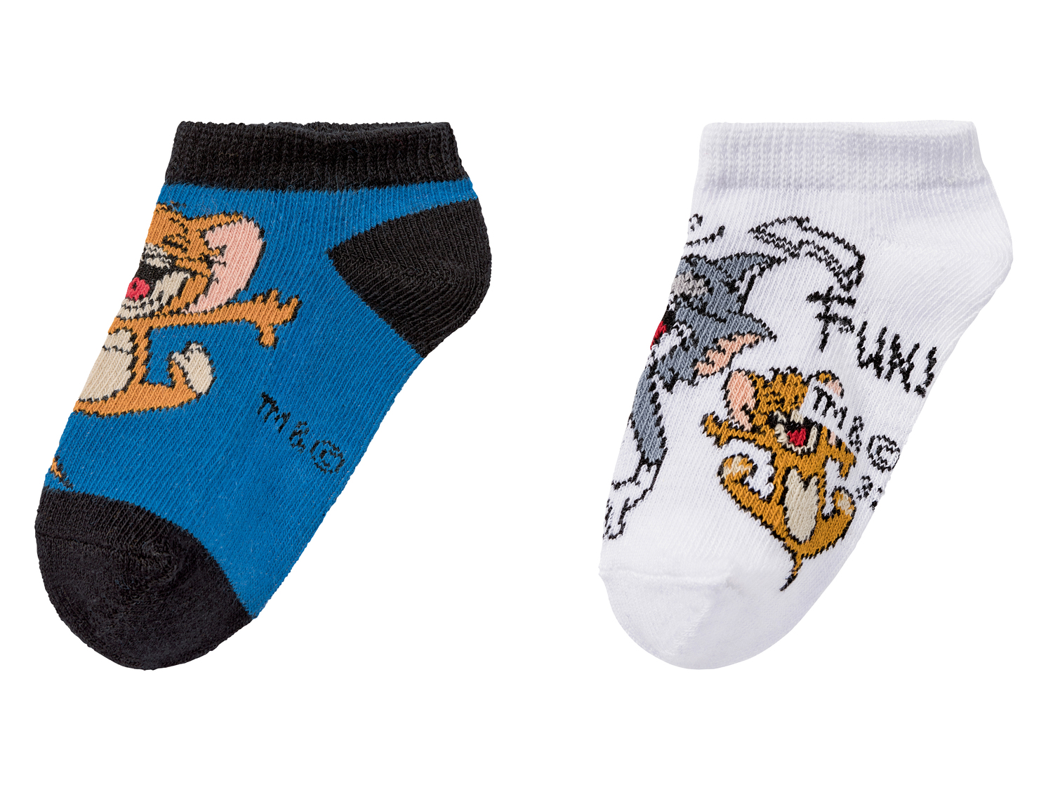 Calzini per bambini Tom-and-jerry, prezzo 1.99 €
2 paia - Misure: 19-30
Taglie ...