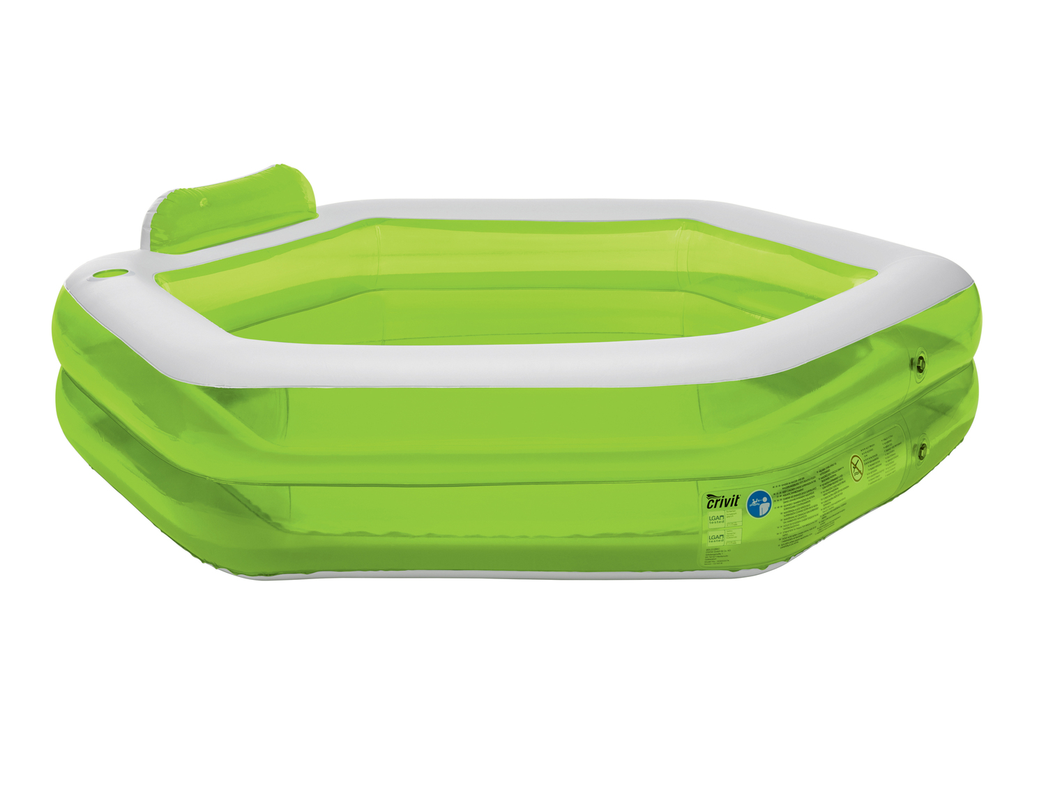 Piscina gonfiabile Crivit, prezzo 19.99 €
- Sistema a 2 camere d'aria
- ...