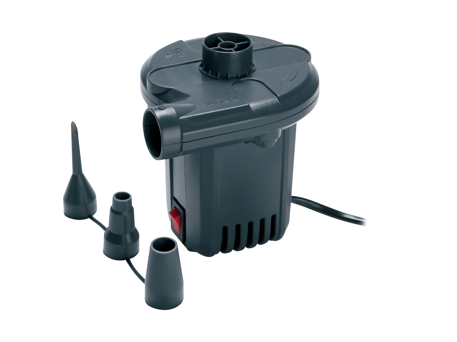 Pompa elettrica Silvercrest, prezzo 6.99 €
230V o 12V
- Con adattatore per ...