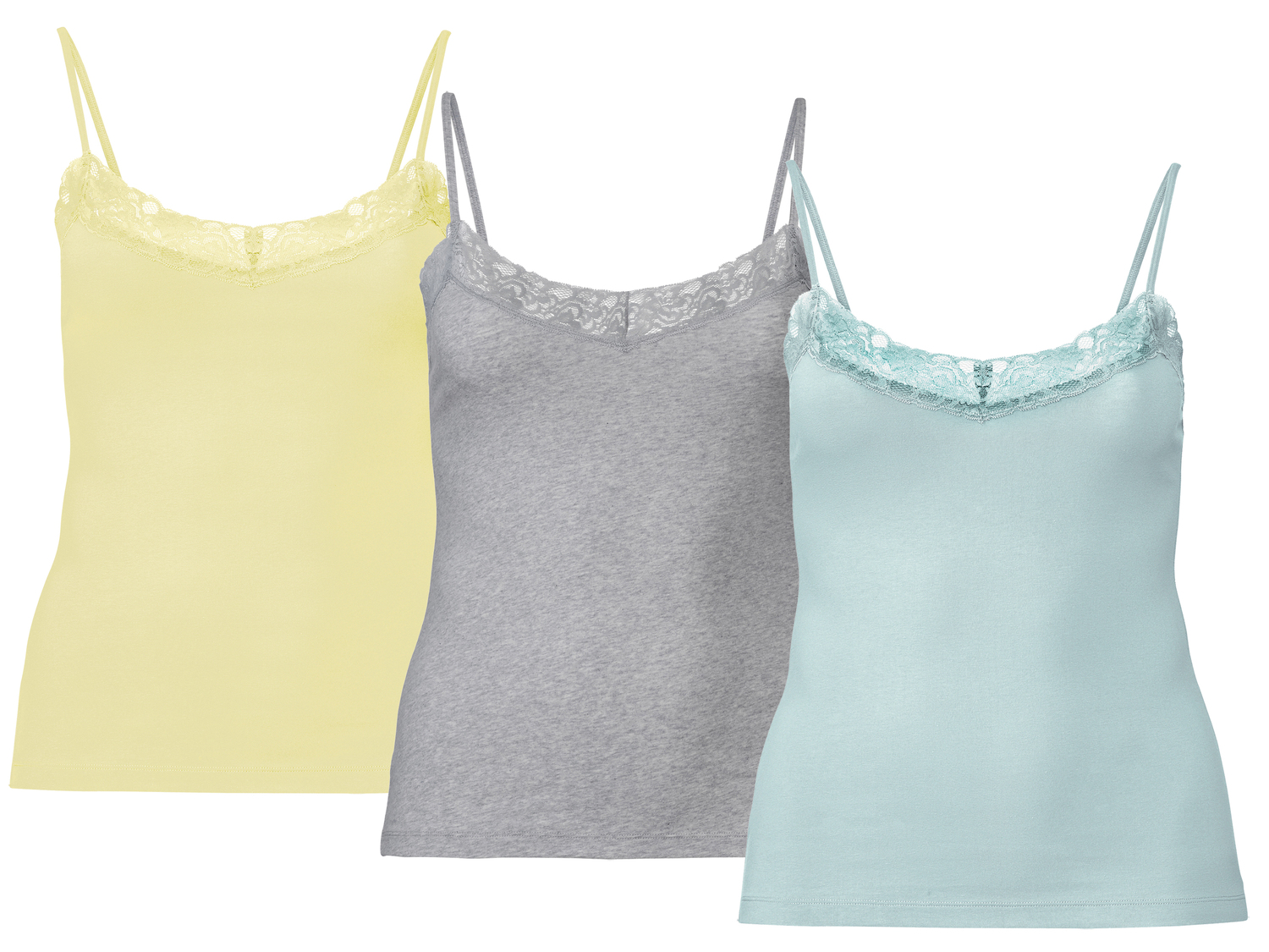 Top con pizzo da donna Esmara Lingerie, prezzo 8.99 €
3 pezzi - Misure: ...