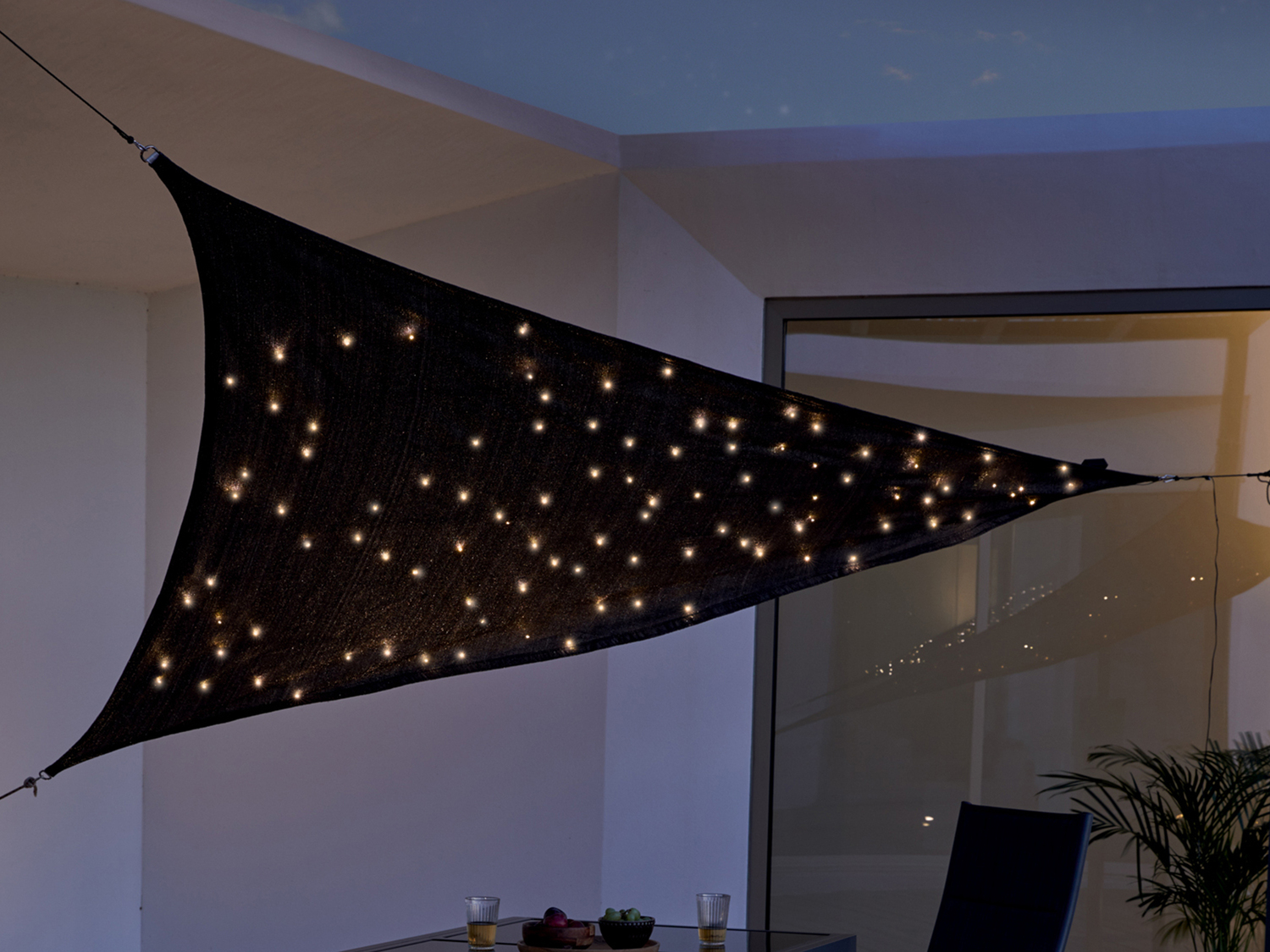 Tenda a vela parasole con illuminazione LED Florabest, prezzo 22.99 &#8364; ...