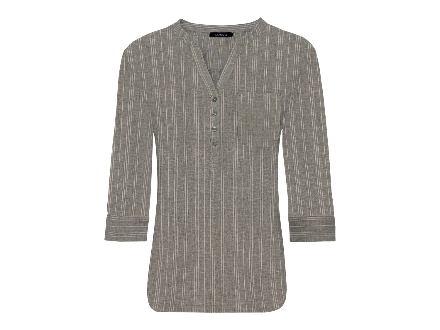 Camicetta in lino da donna Esmara, prezzo 7.99 €
Misure: 38-48
Taglie ...
