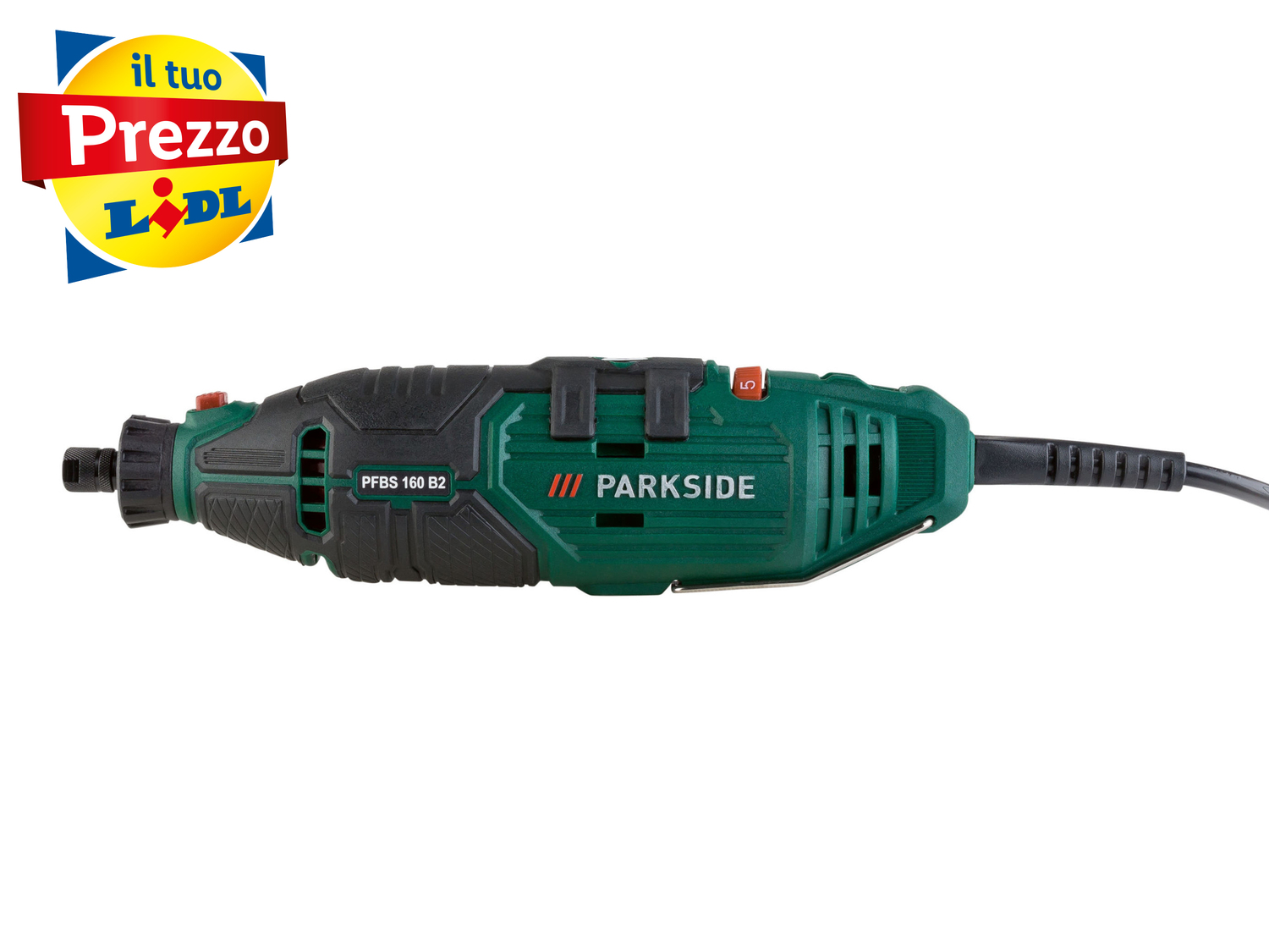 Levigatrice a penna multifunzione Parkside PFBS 160 B2, prezzo 17.99 €
- Motore ...