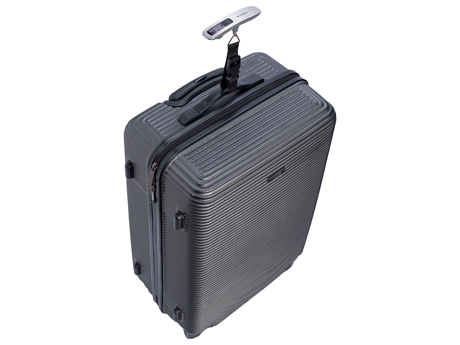 Bilancia per valigia Silvercrest, prezzo 5.99 €
- Portata: max. 50 kg
- Funzione ...