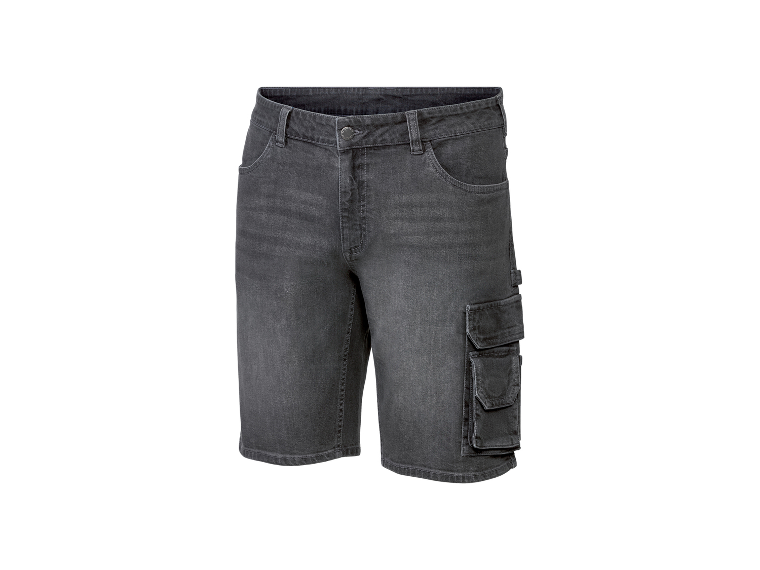 Bermuda in jeans da lavoro per uomo Parkside, prezzo 9.99 € 
Misure: 46-56
Taglie ...