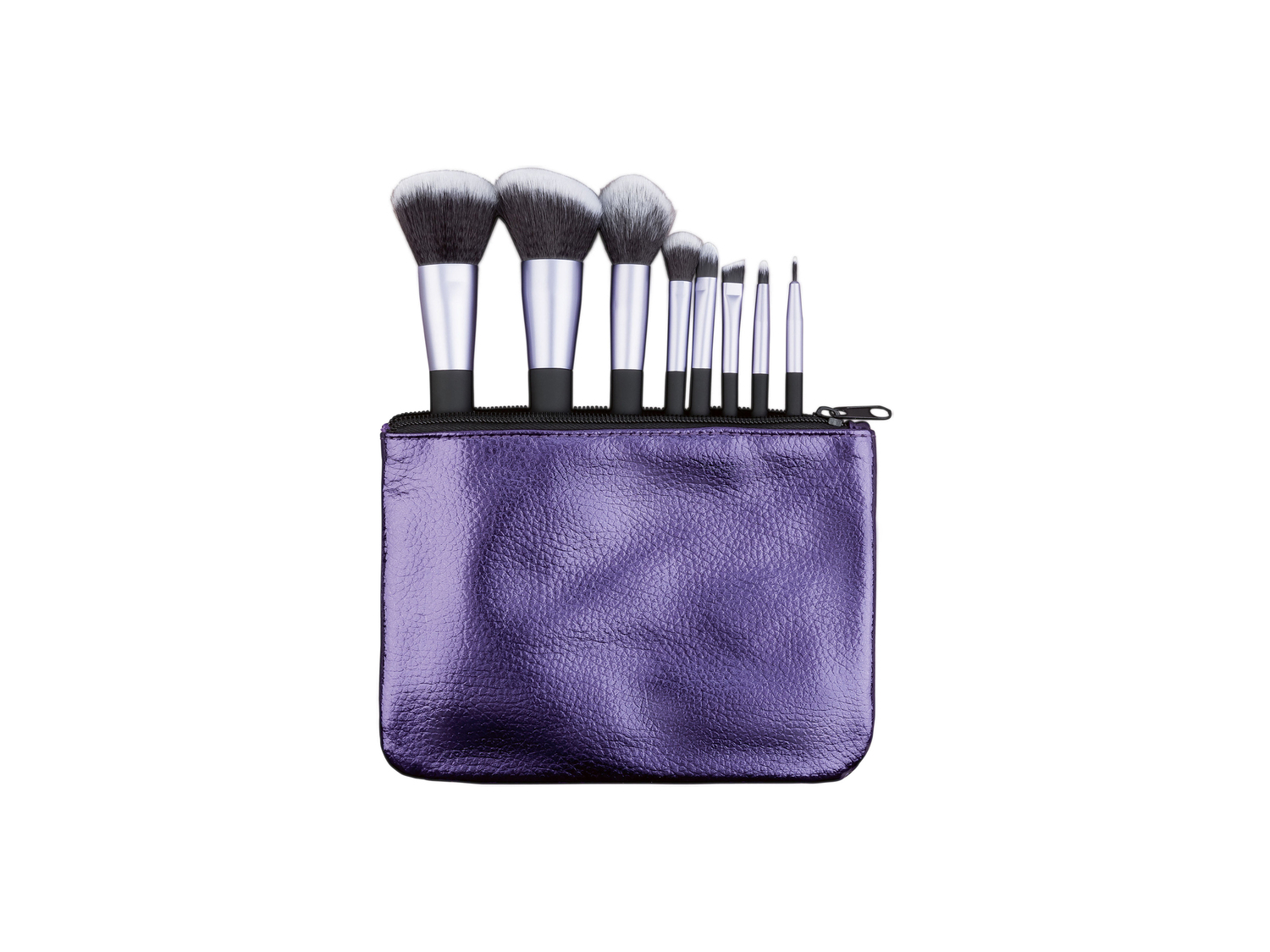 Set pennelli per il trucco Miomare, prezzo 7.99 €
- Custodia in similpelle ...