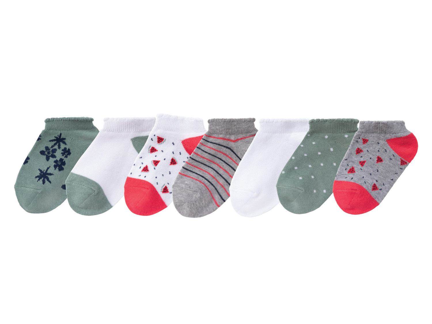 Calzini da bambina Lupilu, prezzo 3.99 €
7 paia - Misure: 19-30
Taglie ...