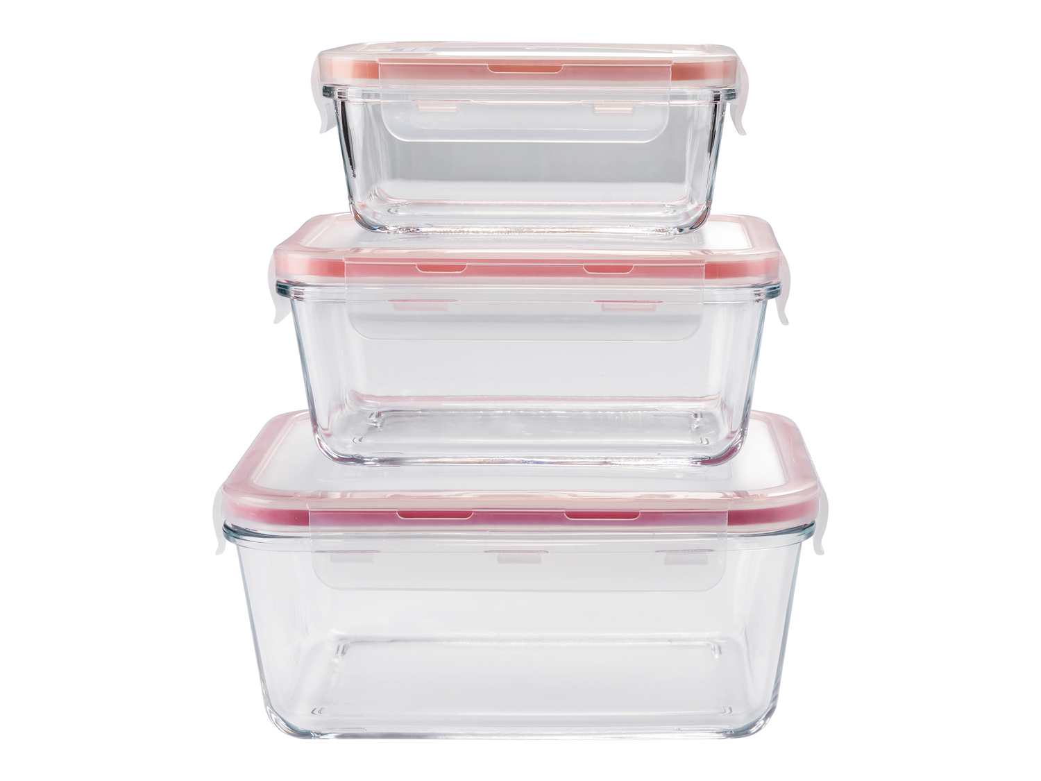 Contenitori salvafreschezza in vetro Ernesto, prezzo 9.99 &#8364; 
3 pezzi 
- ...