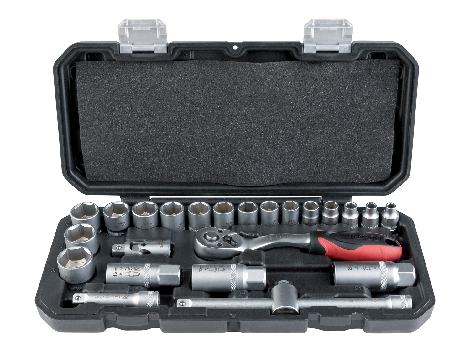 Set chiavi a bussola Parkside, prezzo 19.99 &#8364; 
24 pezzi
Caratteristiche

- ...
