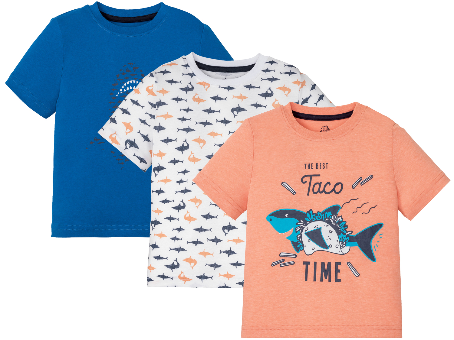 T-shirt da bambino Lupilu, prezzo 5.99 €
3 pezzi - Misure: 1-6 anni
Taglie ...